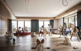 Das helle Spielzimmer - Foto: Alex Filz